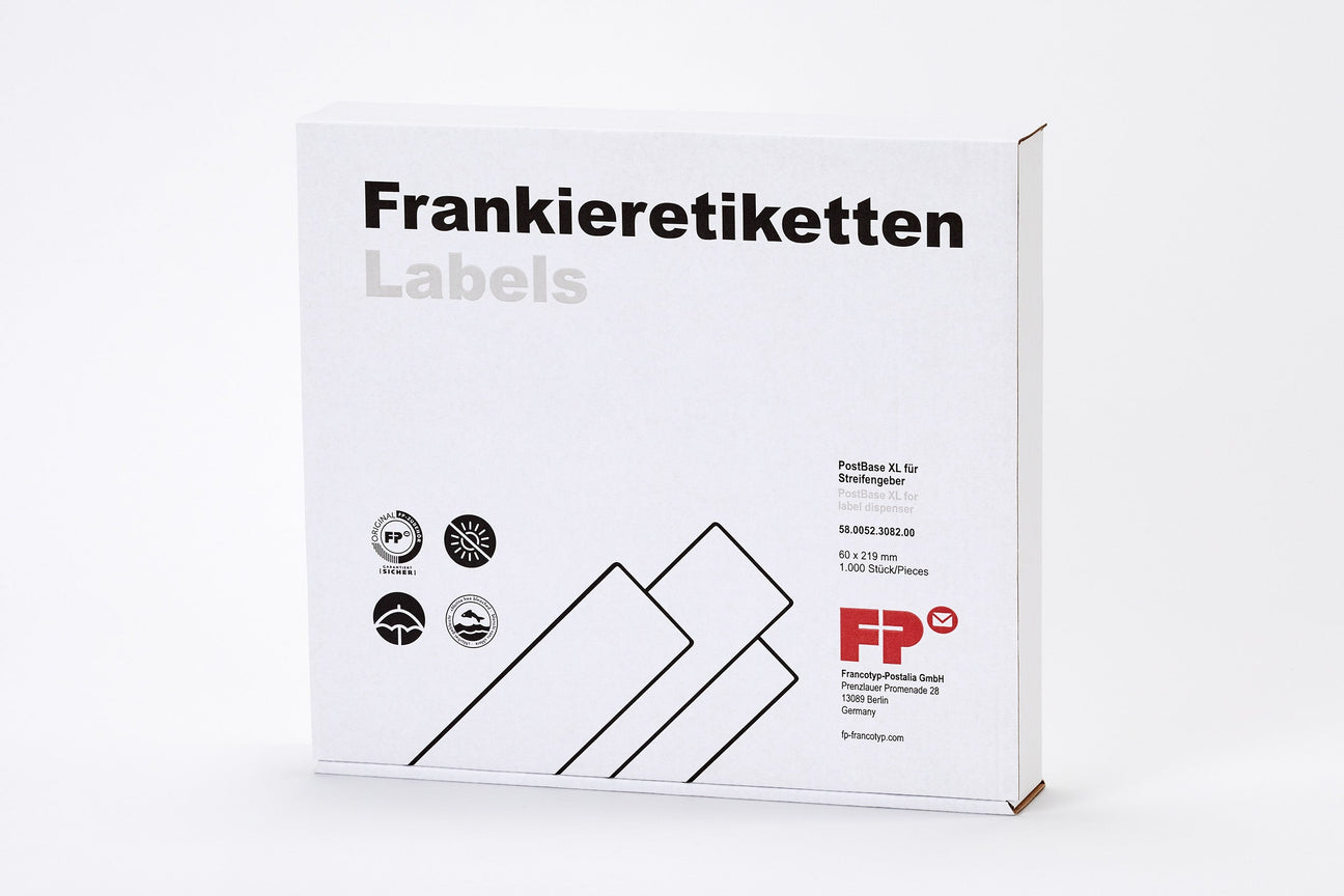 Frimärksremsor & etiketter