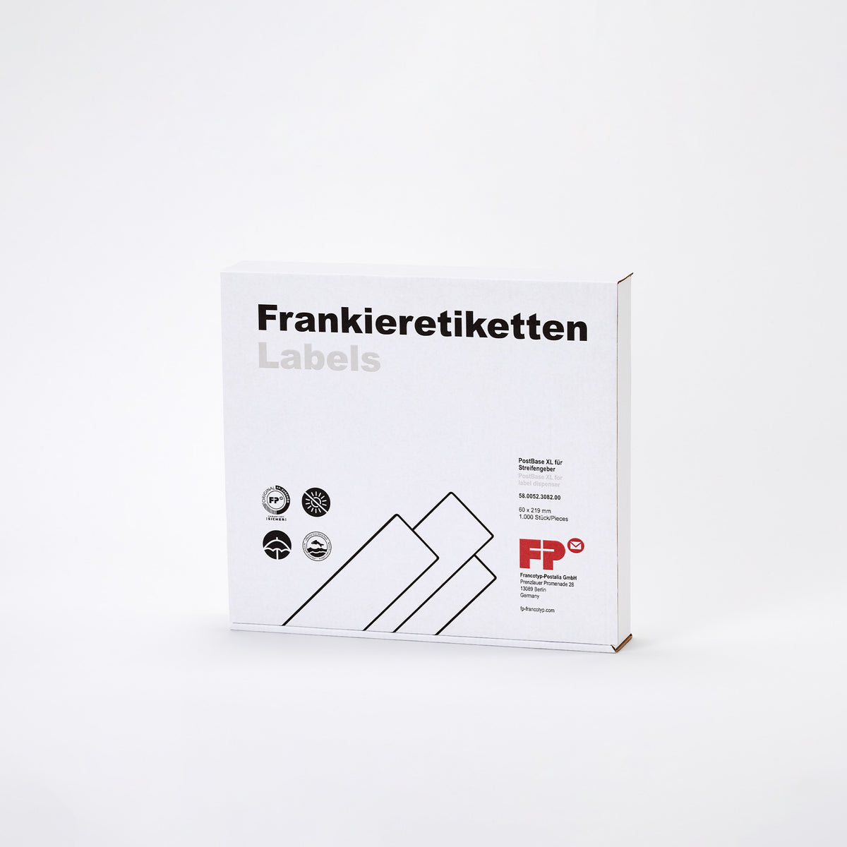XL Labels for PostBase, 1000 pcs – Azolver Svenska AB