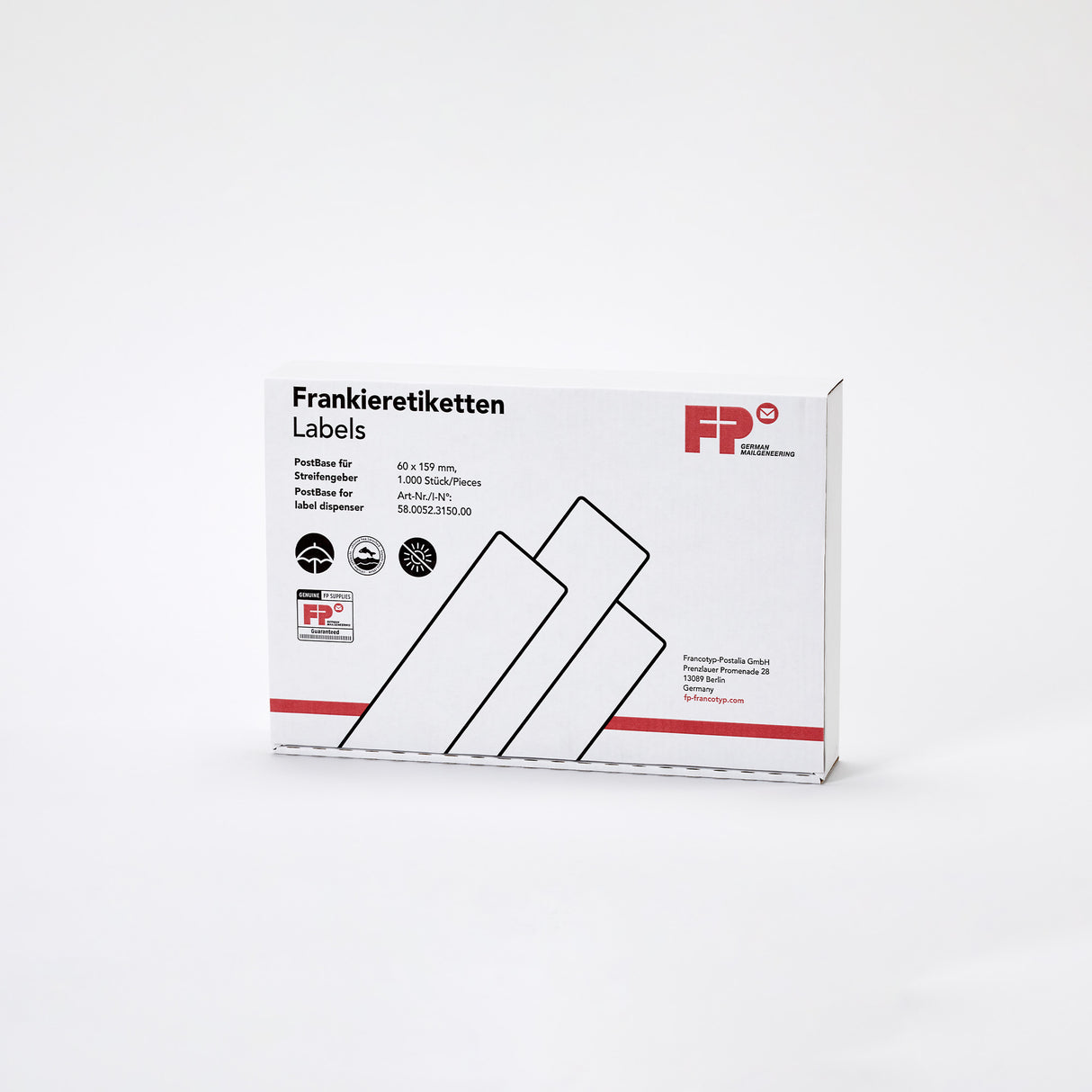 Labels for PostBase, 1000 pcs